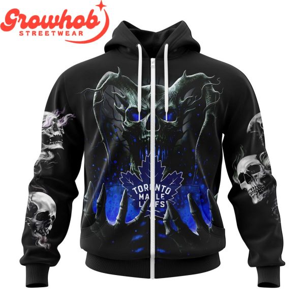 Toronto Maple Leafs Skull Art Demon Hoodie Shirts