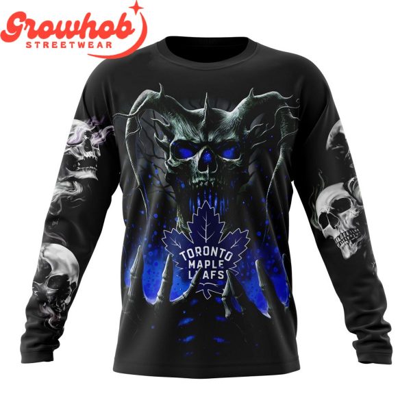 Toronto Maple Leafs Skull Art Demon Hoodie Shirts