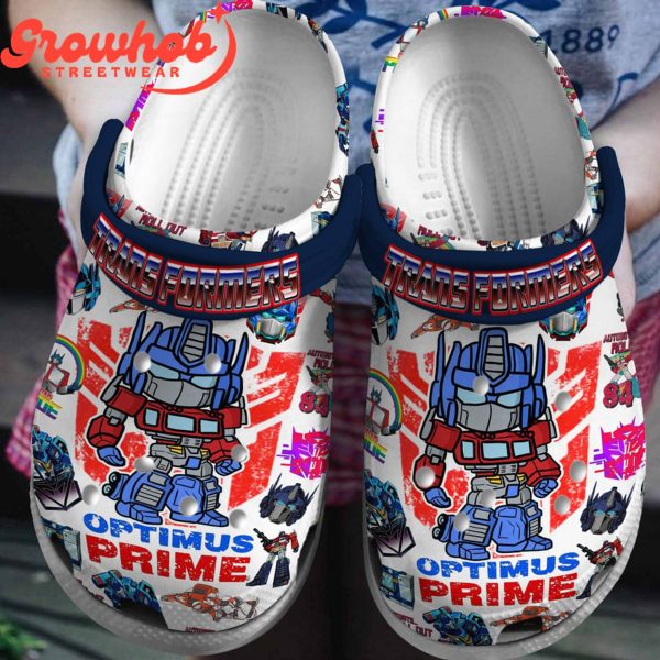 Transformers Optimus Prime Love Crocs Clogs