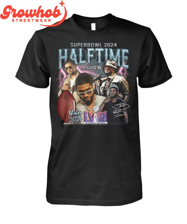 Usher Superbowl 2024 Halftime Show Live T-Shirt