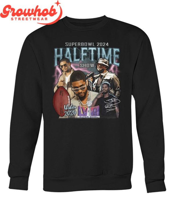 Usher Superbowl 2024 Halftime Show Live T-Shirt