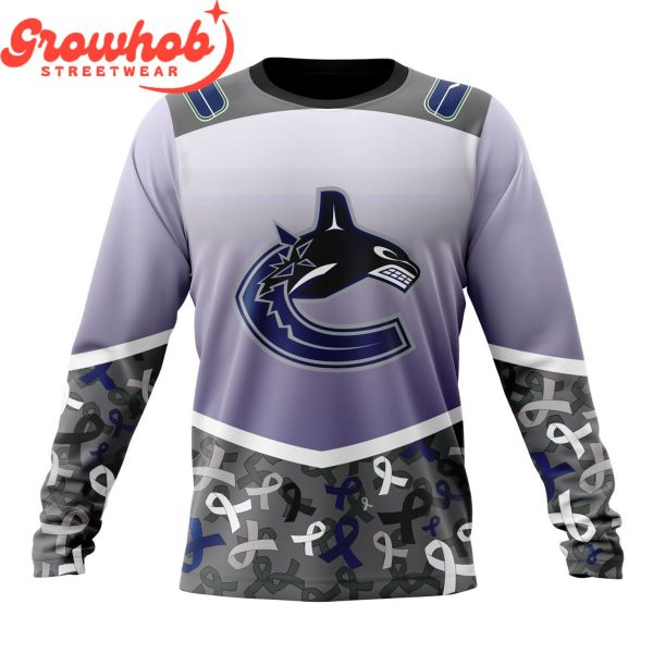 Vancouver Canucks Fights Again All Cancer Hoodie Shirts