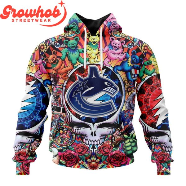 Vancouver Canucks Grateful Dead Fan Hoodie Shirts