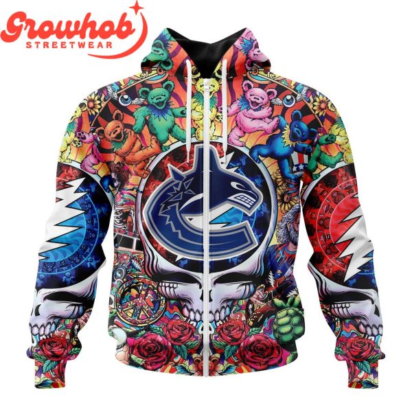 Vancouver Canucks Grateful Dead Fan Hoodie Shirts