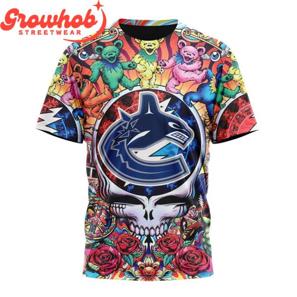 Vancouver Canucks Grateful Dead Fan Hoodie Shirts