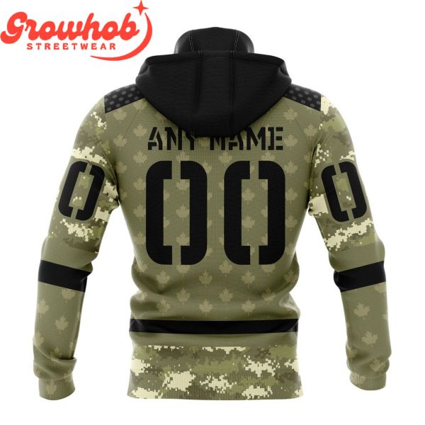 Vancouver Canucks Military Appreciation Fan Personalized Hoodie Shirts