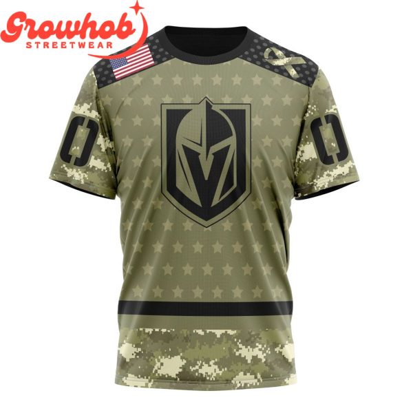 Vegas Golden Knights Military Appreciation Fan Personalized Hoodie Shirts