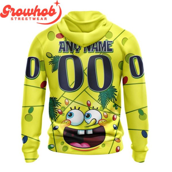 Washington Capitals Fan SpongeBob Personalized Hoodie Shirts