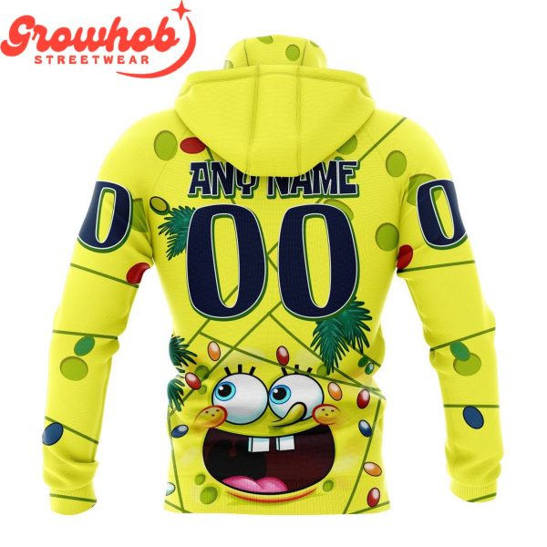 Washington Capitals Fan SpongeBob Personalized Hoodie Shirts