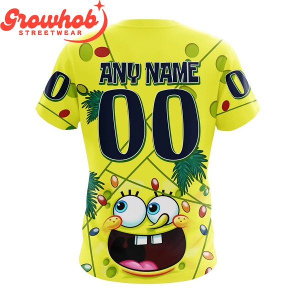 Washington Capitals Fan SpongeBob Personalized Hoodie Shirts