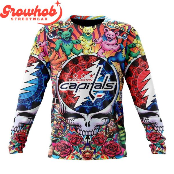 Washington Capitals Grateful Dead Fan Hoodie Shirts