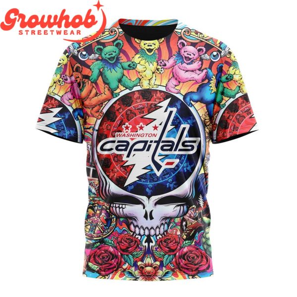 Washington Capitals Grateful Dead Fan Hoodie Shirts