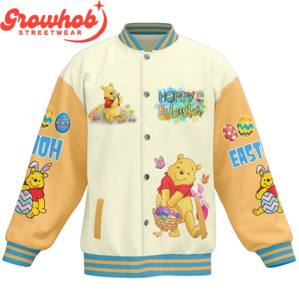 Winnie The Pooh Fans Happy Easter Baseball Jacket