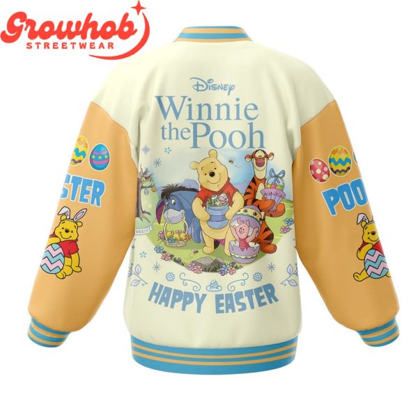 Winnie The Pooh Fans Happy Easter Baseball Jacket