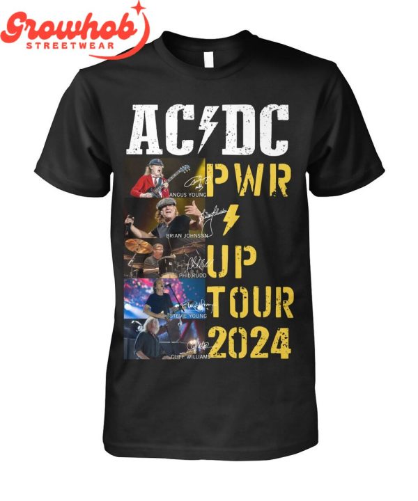ACDC Pwr Up Tour 2024 Fan T-Shirt