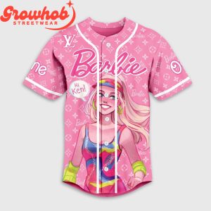 Barbie The Movies I Know You Are Beautiful Personalized Baseball Jersey