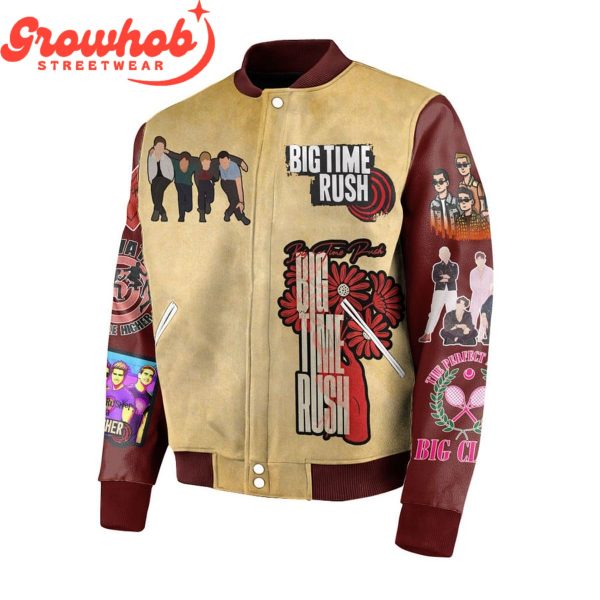 Big Time Rush Fans I Can’t Get Enough Give Me More Baseball Jacket