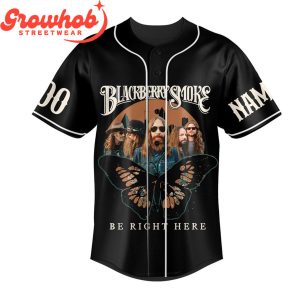 Blackberry Smoke Be Right Here In The Beat Personalized Baseball Jersey