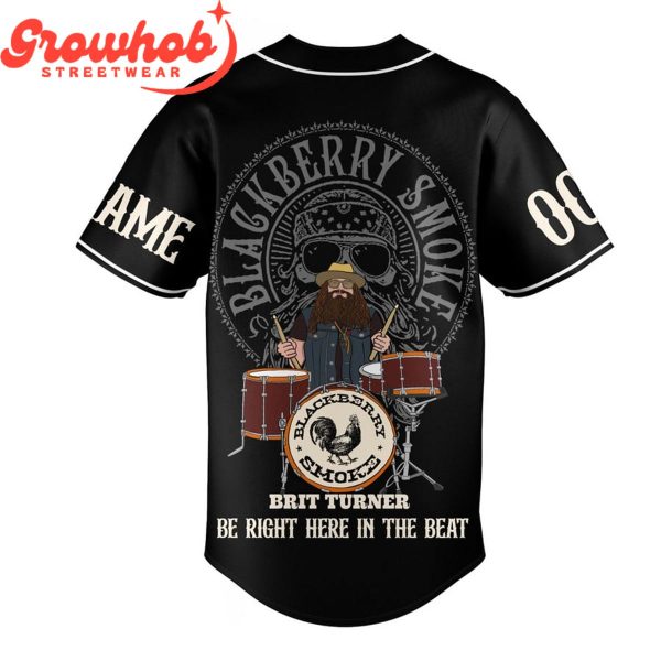 Blackberry Smoke Be Right Here In The Beat Personalized Baseball Jersey