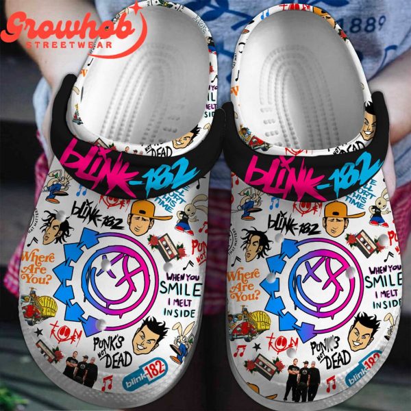 Blink-182 Where Are You Fan Crocs Clogs