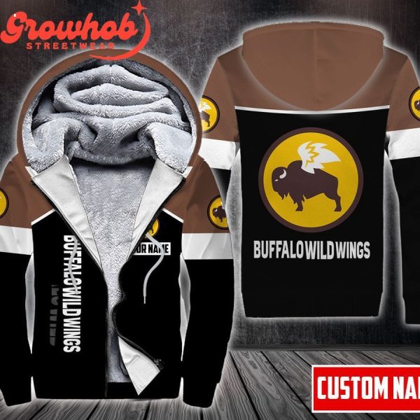 BUFFALO WILD Custom Hoodie Fleece Jacket