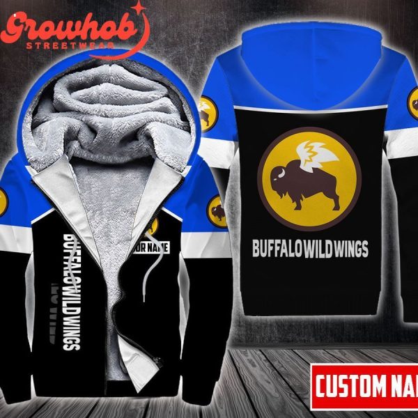 BUFFALO WILD Custom Hoodie Fleece Jacket