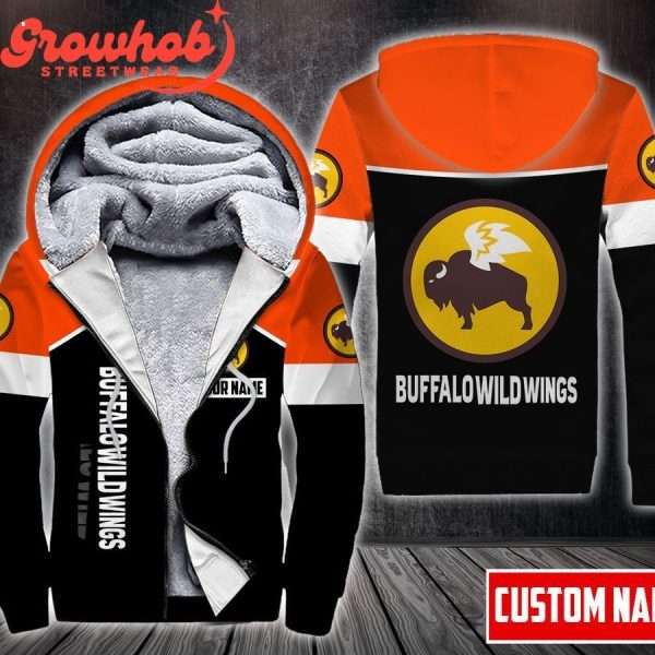 BUFFALO WILD Custom Hoodie Fleece Jacket