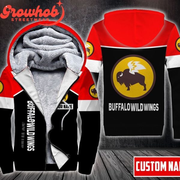 BUFFALO WILD Custom Hoodie Fleece Jacket