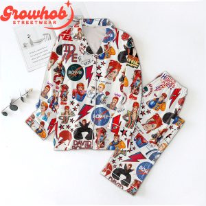 David Bowie When I Met You Fan Polyester Pajamas Set