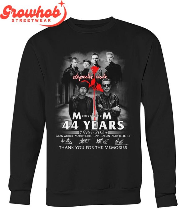 Depeche Mode The Roses 44 Years Of The Memories Fan T-Shirt