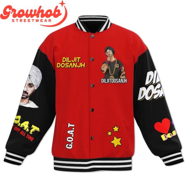 Diljit Dosanjh Born To Shine Bright Baseball Jacket