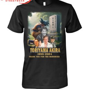 Dragon Ball Toriyama Sensei 1955-2024 Farewell To The Icon T-Shirt
