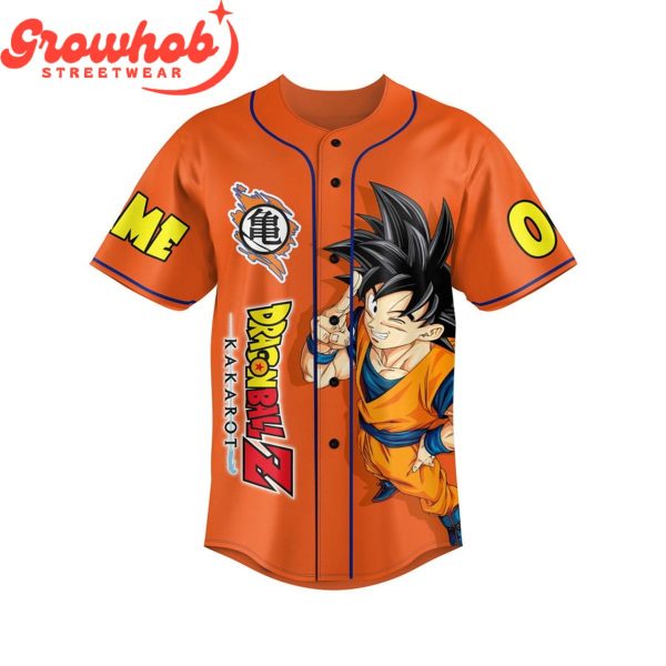 Dragon Ball Yo I’m Goku Personalized Baseball Jersey