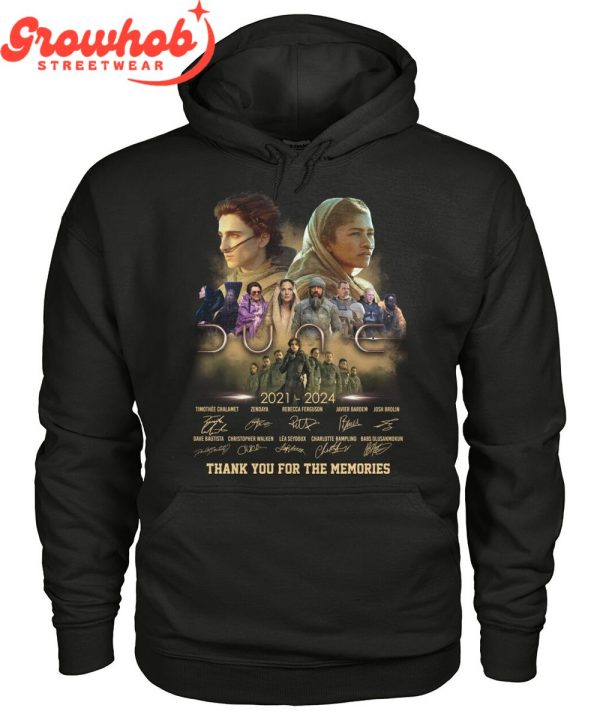 Dune The Movie 2021-2024 Thank You For The Memories T-Shirt