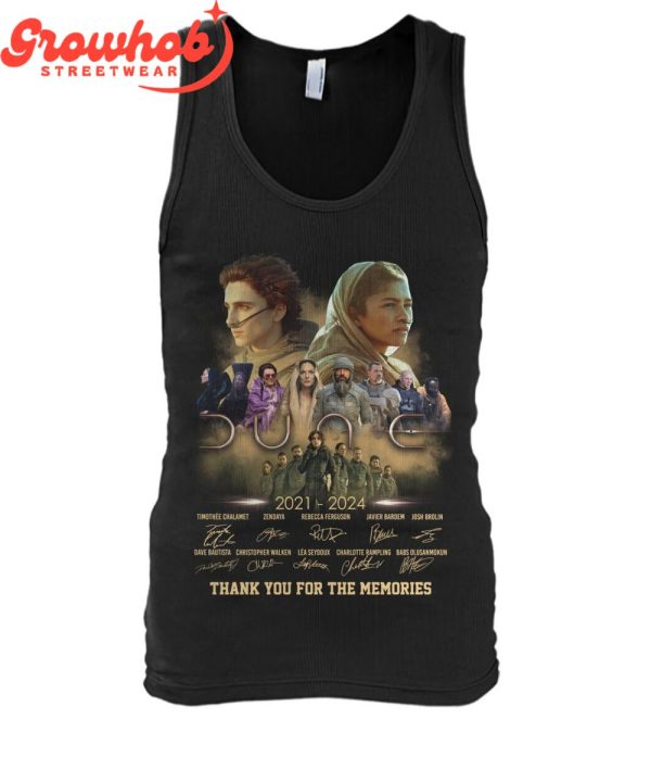 Dune The Movie 2021-2024 Thank You For The Memories T-Shirt