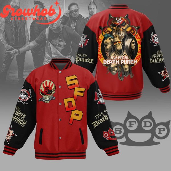Five Finger Death Punch Fans 5FDP Baseball Jacket