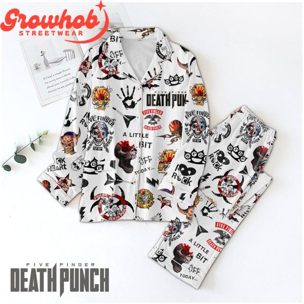 Five Finger Death Punch Fans A Little Bit Polyester Pajamas Set