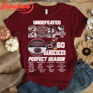 Go Gamecocks Undefeated Season South Carolina Gamecocks Perfect 2024 T-Shirt