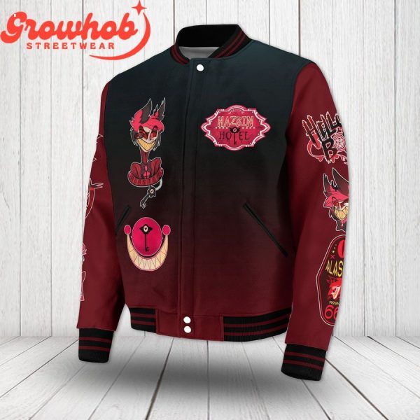 Hazbin Hotel Alastor Baseball Jacket