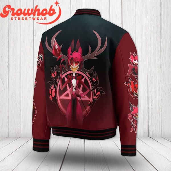 Hazbin Hotel Alastor Baseball Jacket