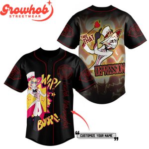 Hazbin Hotel You’re Never Fully Dressed Without Tone Personalized Baseball Jersey