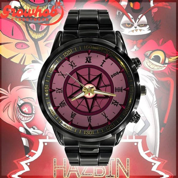 Hazbin Hotel Stainless Steel Watch