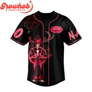 Hazbin Hotel You’re Never Fully Dressed Without Tone Personalized Baseball Jersey