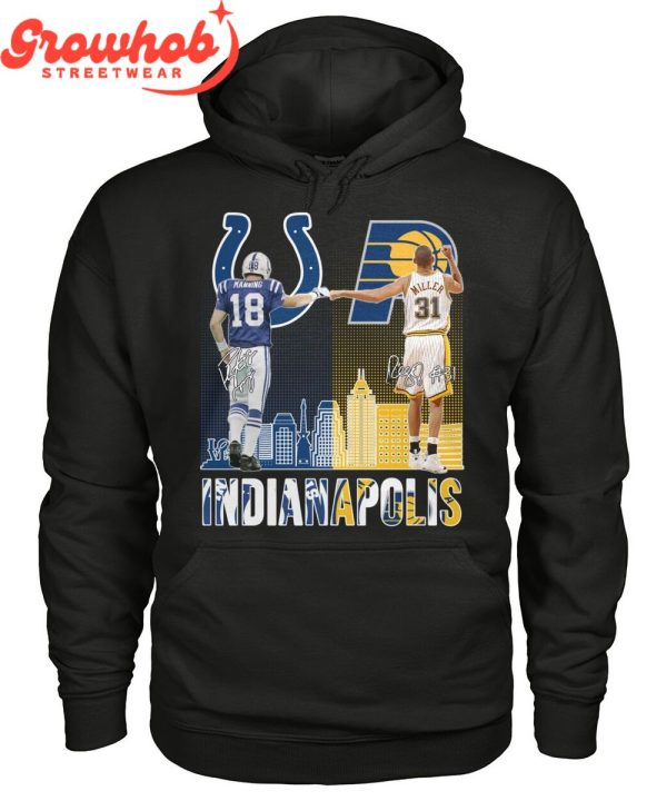 Indiana Pacers Indiana Colts Proud Of The State T-Shirt