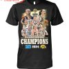 Iowa Hawkeyes  Back2back Women’s Basketball Big Ten Champions 2024 T-Shirt
