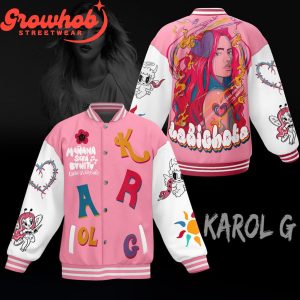 Karol G Bichota Season Pink Fairy Personalized  Baseball Jersey