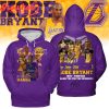 Kobe Bryant Los Angeles Lakers The Black Mamba 1978 Forever Hoodie Shirt White