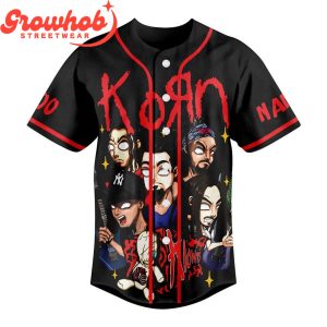 Korn Freak On Leash Something Takes Part Of Me Personalized Baseball Jersey