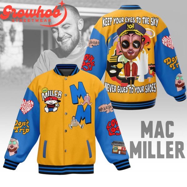 Mac Miller Keep Your Eyes To The Sky Baseball Jacket