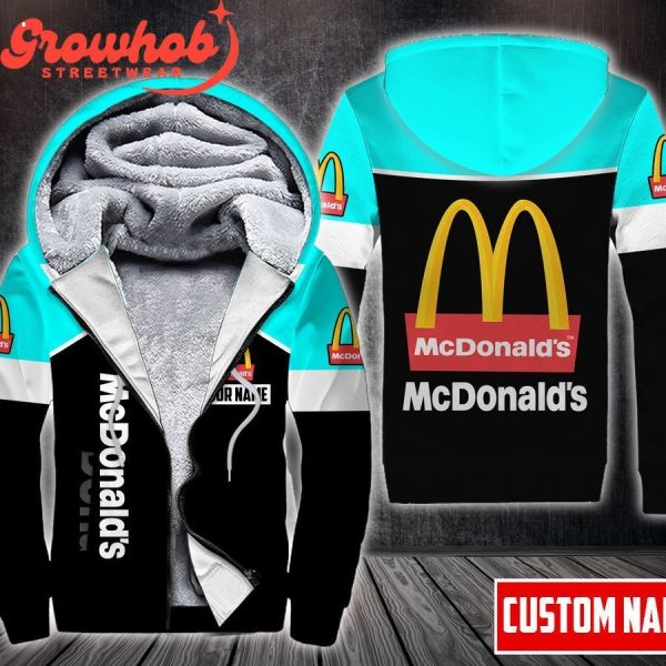 McDonald’s Custom Hoodie Fleece Jacket